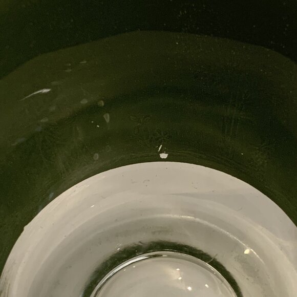 Jeannette Wedgewood Green Jasper GlassWare Greek Goddess 8 oz. Set of 4 *VIDEO* - Picture 6 of 6